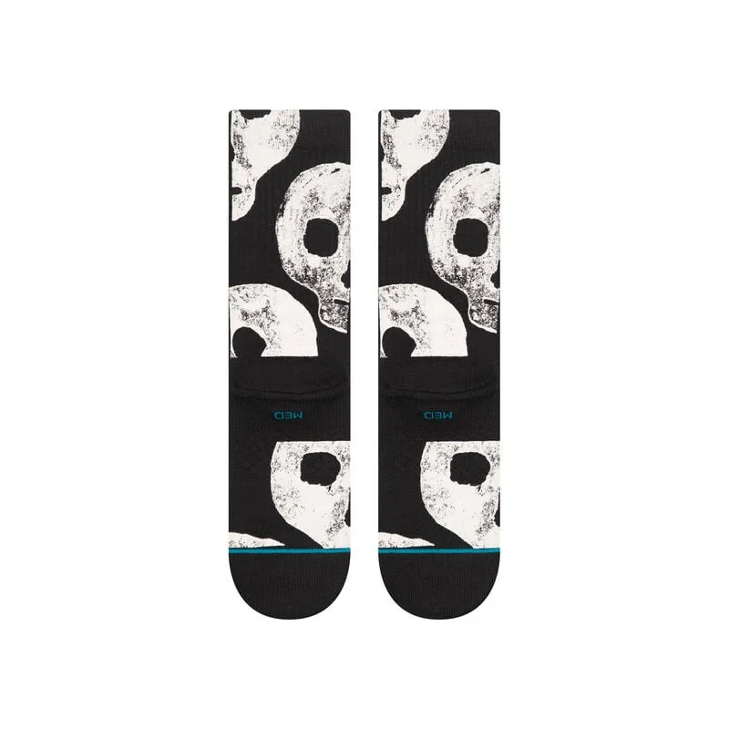 Stance Cotton Crew Jolly Rogers Medium Cushion Socks - BLACK sold by Sun Diego Boardshops product image thumbnail 3
