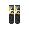 Stance Cotton Crew Yacht Club Medium Cushion Socks - BLACK sold by Sun Diego Boardshops
