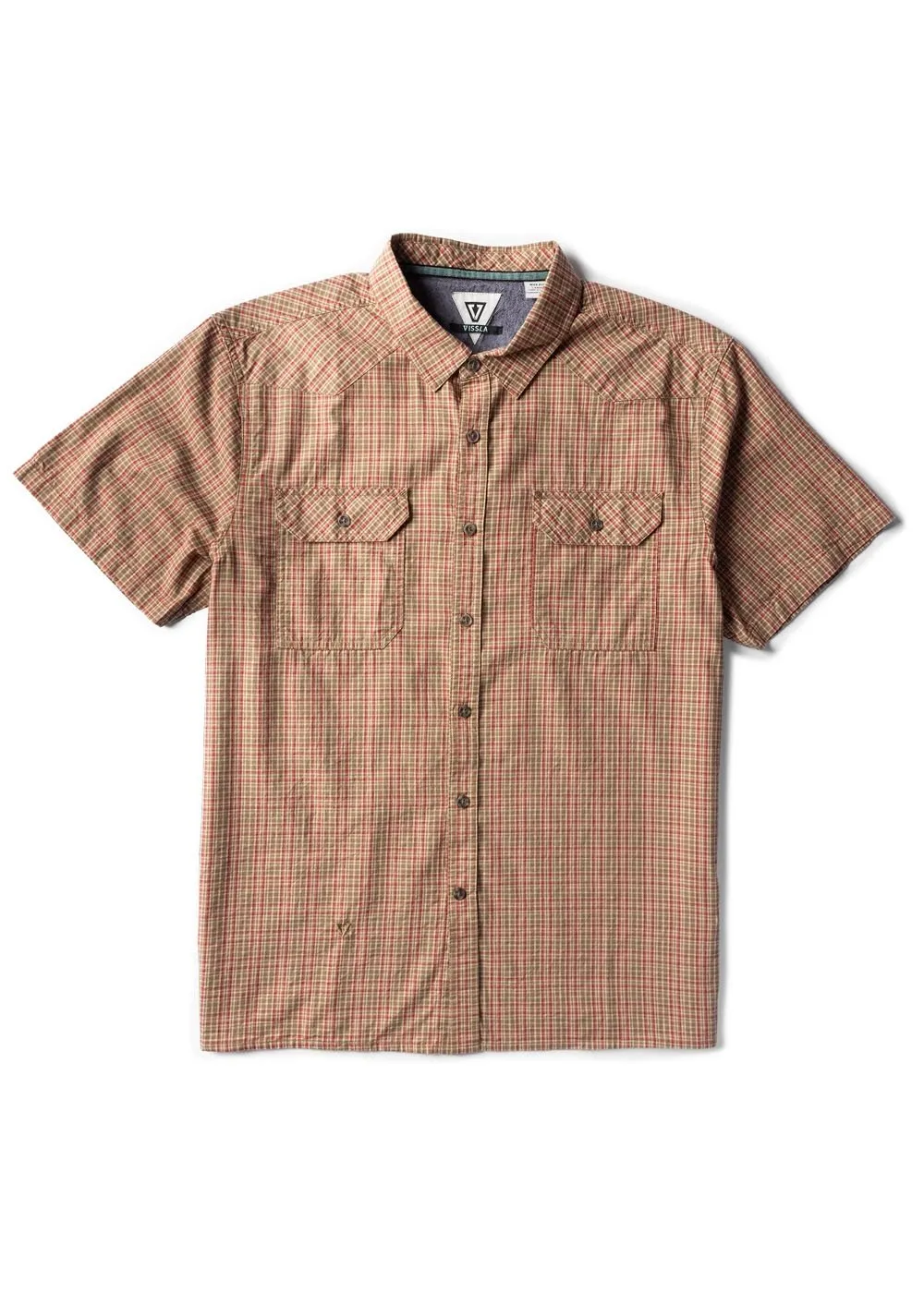 Vissla Ollie Eco Short Sleeve Shirt - KANGAROO sold by Sun Diego Boardshops