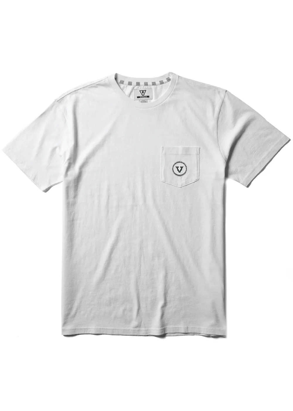 Vissla Riviera Short Sleeve Pocket Tee - WHITE sold by Sun Diego Boardshops product image thumbnail 2