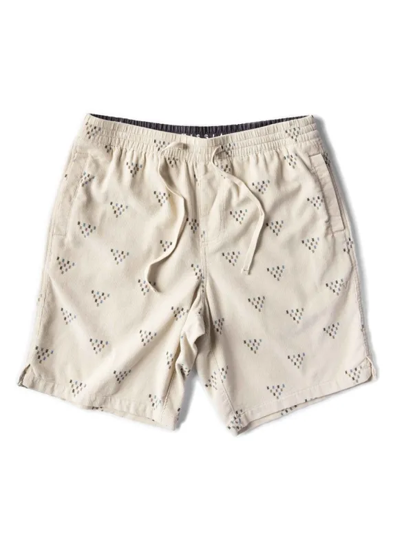 Vissla Rails Cord 18" Elastic Walkshort - DUNE made by VISSLA