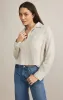 Z-Supply Del Mar Cotton Gauze Striped Shirt - NATURAL sold by Sun Diego Boardshops