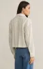 Z-Supply Del Mar Cotton Gauze Striped Shirt - NATURAL sold by Sun Diego Boardshops