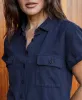 Outerknown S.E.A. Suit Shortall Romper - DARK NAVY sold by Sun Diego Boardshops