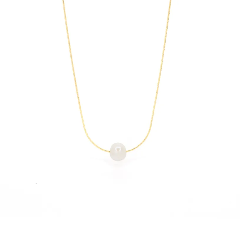 Salty Cali Freshwater Pearl Necklace - NA sold by Sun Diego Boardshops