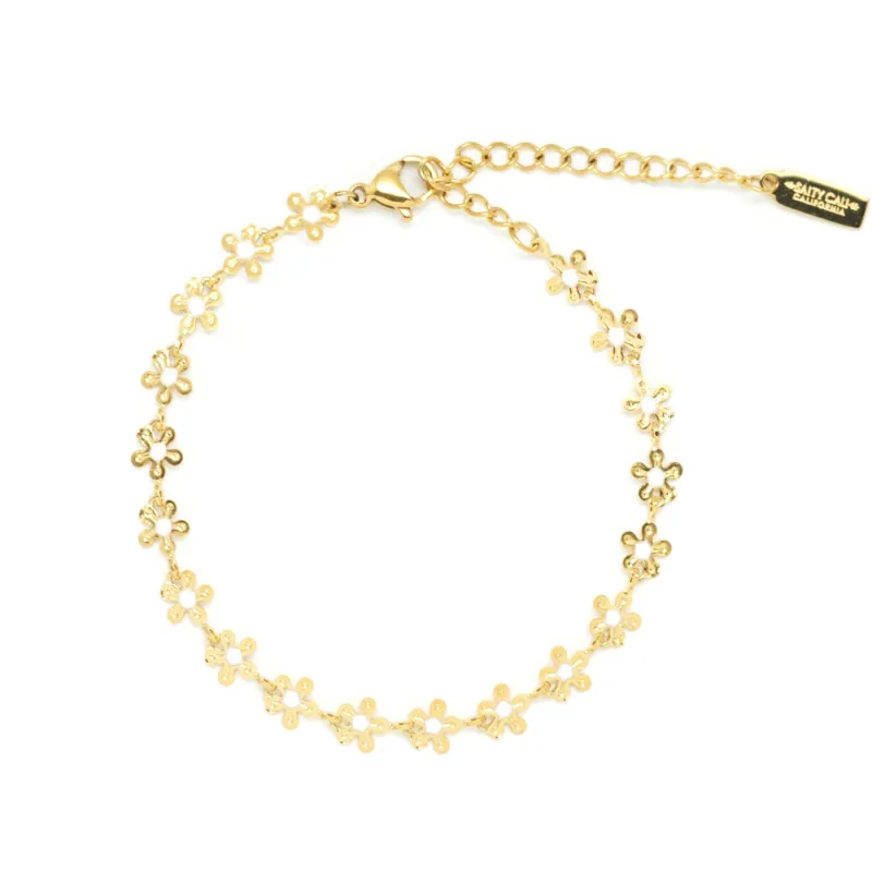 Salty Cali Bloom Bracelet - WHITE made by Salty Cali