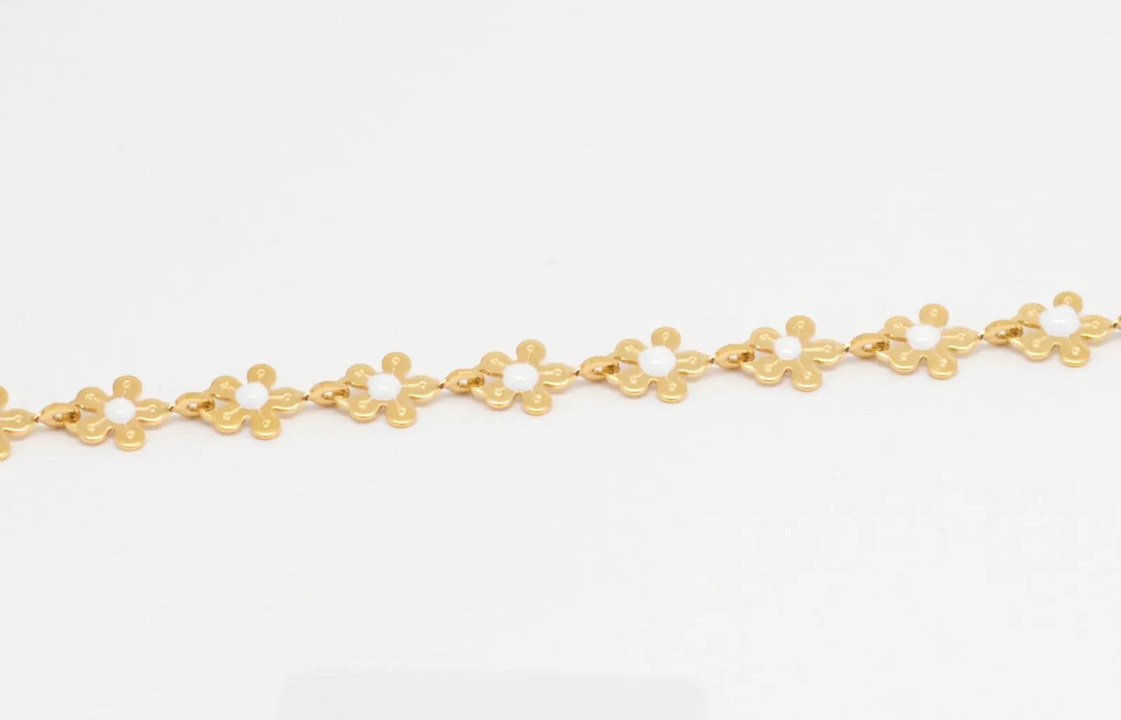 Salty Cali Bloom Anklet - WHITE sold by Sun Diego Boardshops