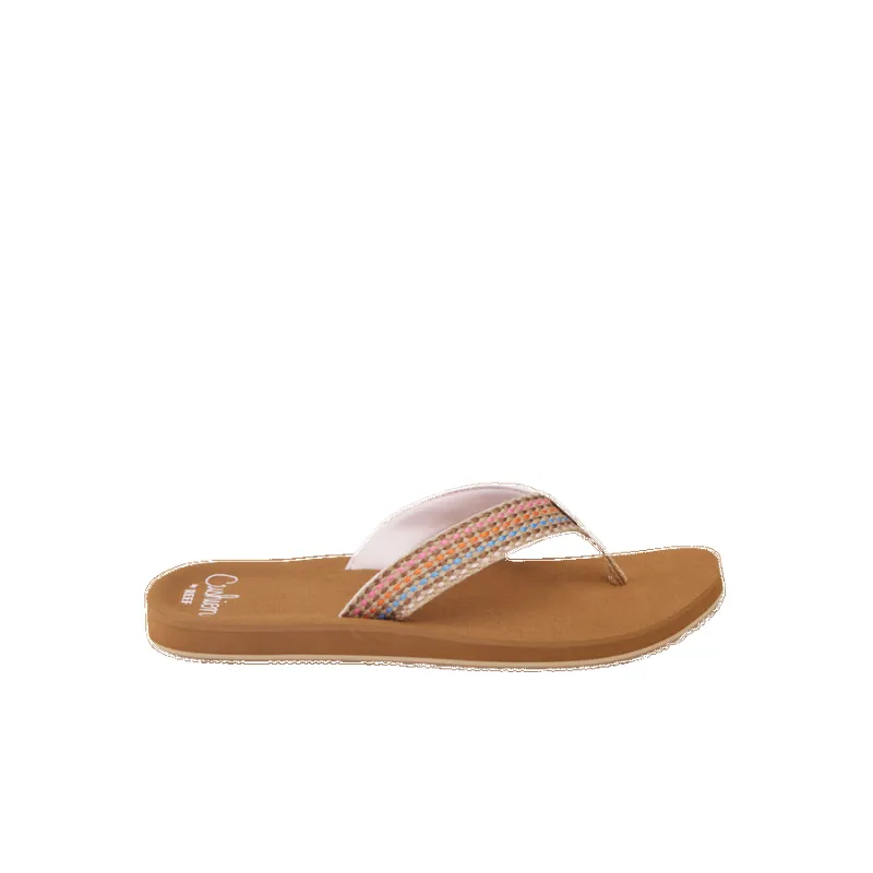 Reef Women's Baja Elana Sandals - BROWN/PINK sold by Sun Diego Boardshops