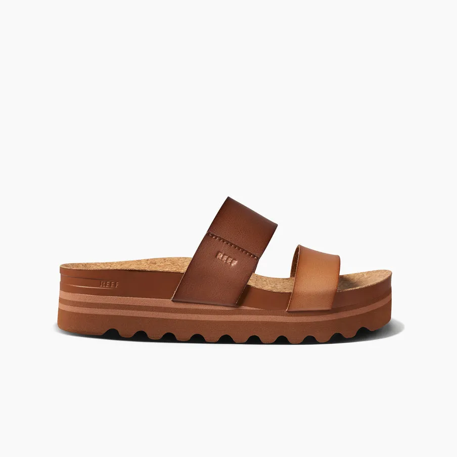 Reef Women's Cushion Vista Hi Sandals - ESPRESSO DUO sold by Sun Diego Boardshops