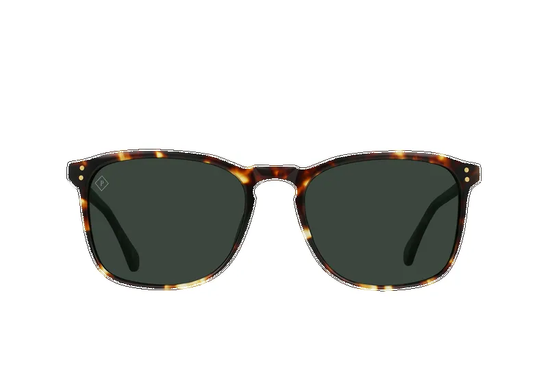 RAEN Wiley Sunglasses - BRINDLE TORT/GREEN POLAR sold by Sun Diego Boardshops product image thumbnail 2
