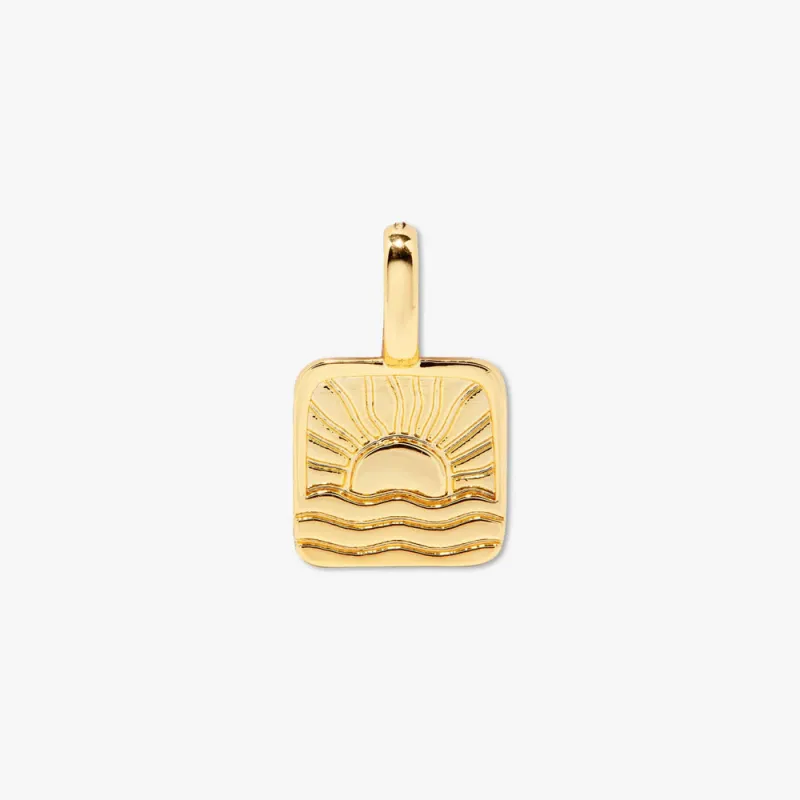 Pura Vida Harper Sun Charm - GOLD sold by Sun Diego Boardshops