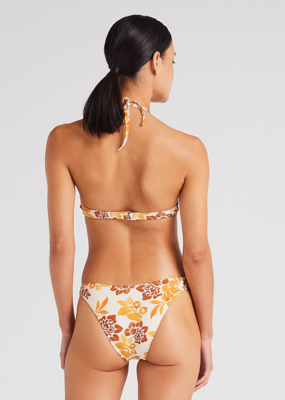 Poolside Paradiso Aruba High Cut Curve Bikini Bottom - SUNSET sold by Sun Diego Boardshops product image thumbnail 2