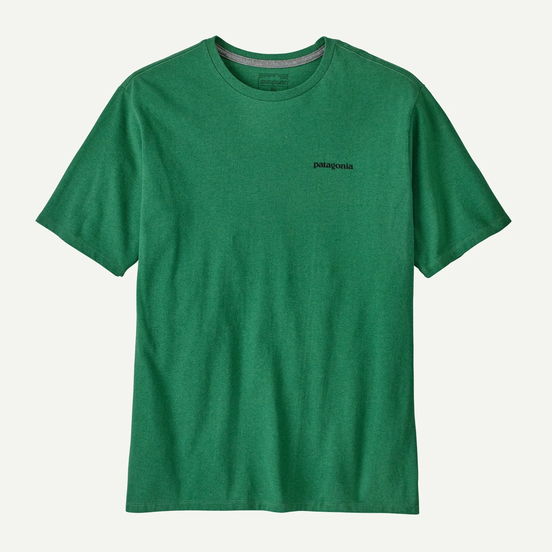 Patagonia Men's P-6 Logo Responsibili-Tee - GREEN sold by Sun Diego Boardshops product image thumbnail 2