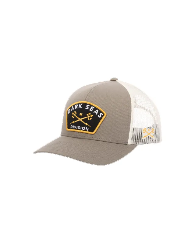Dark Seas Sentinel Hat - GREY/WHITE sold by Sun Diego Boardshops
