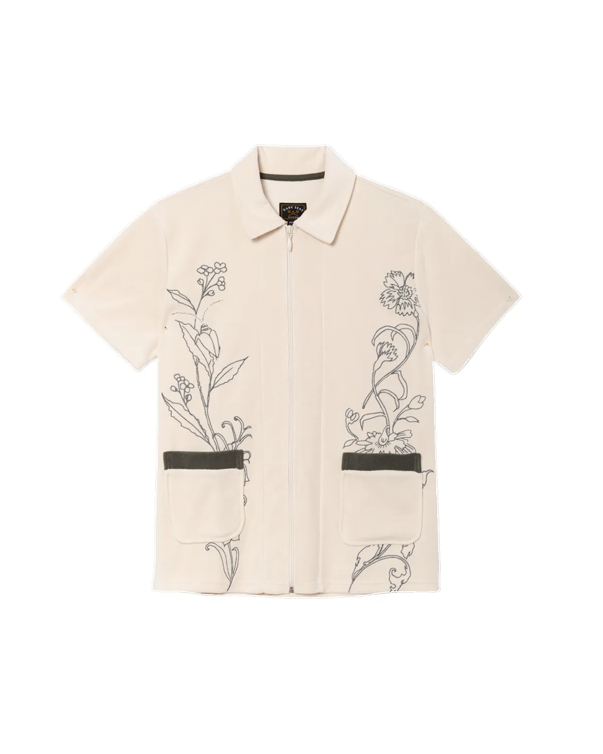 Dark Seas Jethro Polo - ANTIQUE sold by Sun Diego Boardshops