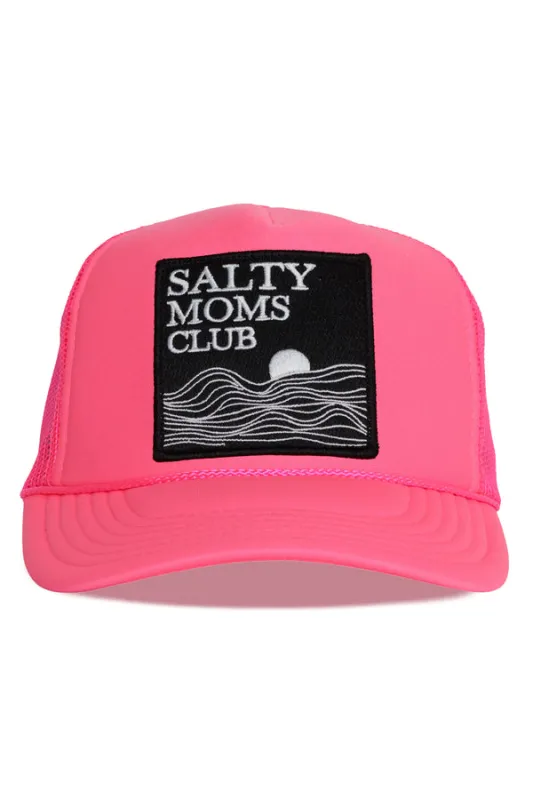 That Friday Feeling Salty Moms Trucker Hat - PINK sold by Sun Diego Boardshops