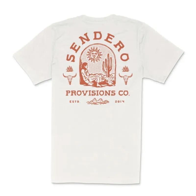 Sendero De Sonora T-Shirt - VINTAGE WHITE sold by Sun Diego Boardshops