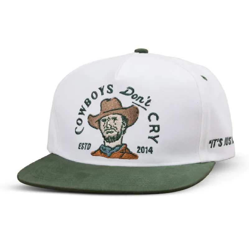 Sendero Cowboys Don't Cry Hat - IVORY sold by Sun Diego Boardshops