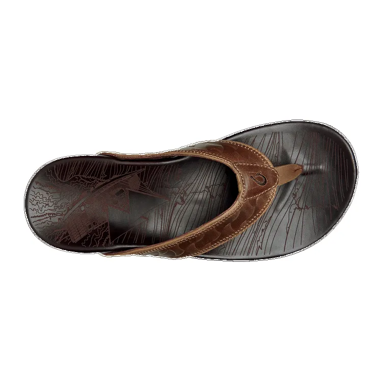 Olukai Hikianalia - TAN/ DARK JAVA sold by Sun Diego Boardshops product image thumbnail 3
