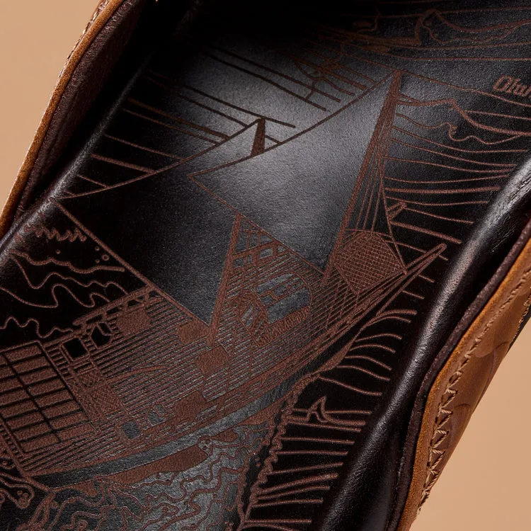 Olukai Hikianalia - TAN/ DARK JAVA sold by Sun Diego Boardshops product image thumbnail 5