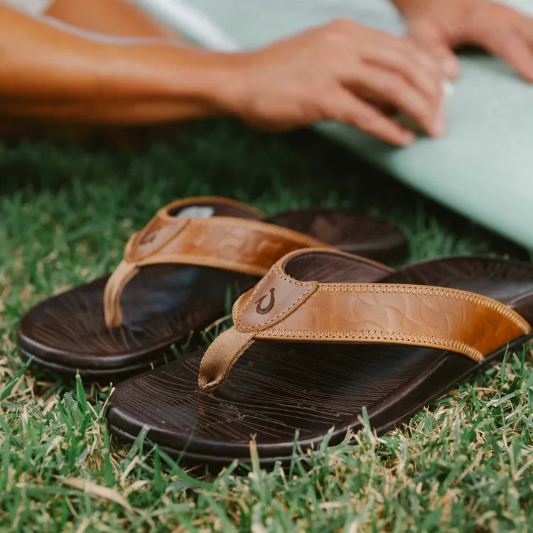 Olukai Hikianalia - TAN/ DARK JAVA sold by Sun Diego Boardshops product image thumbnail 2