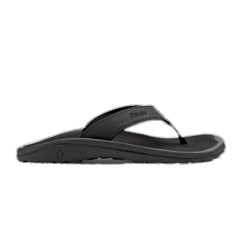 Olukai Men's Ohana - BLACK sold by Sun Diego Boardshops
