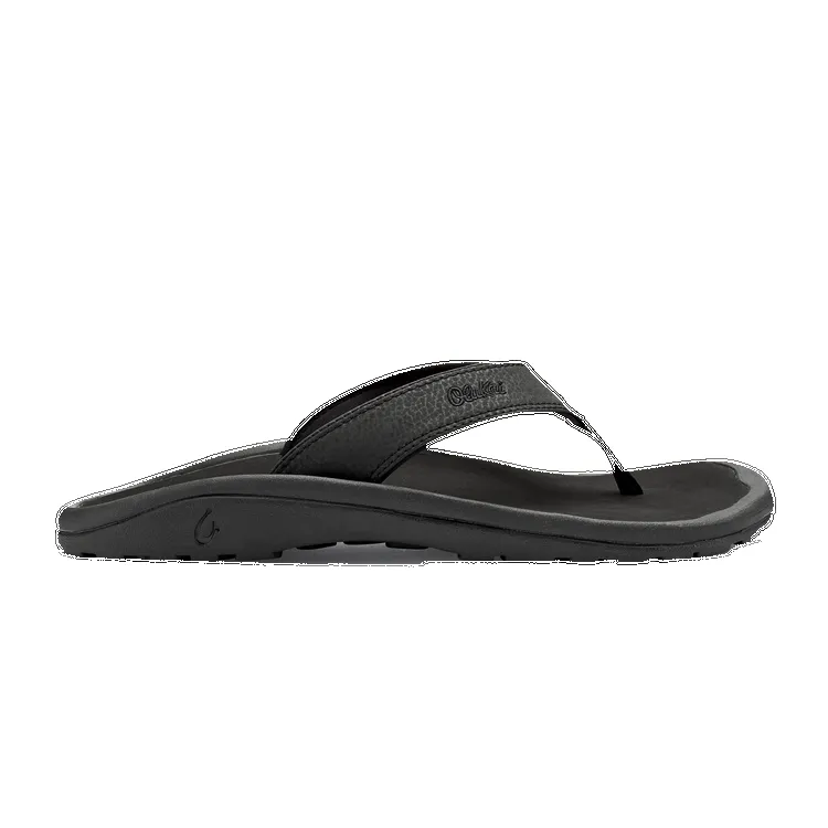 Olukai Men's Ohana - BLACK sold by Sun Diego Boardshops