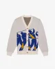 Malbon Matisse Cardigan - White sold by Sun Diego Boardshops