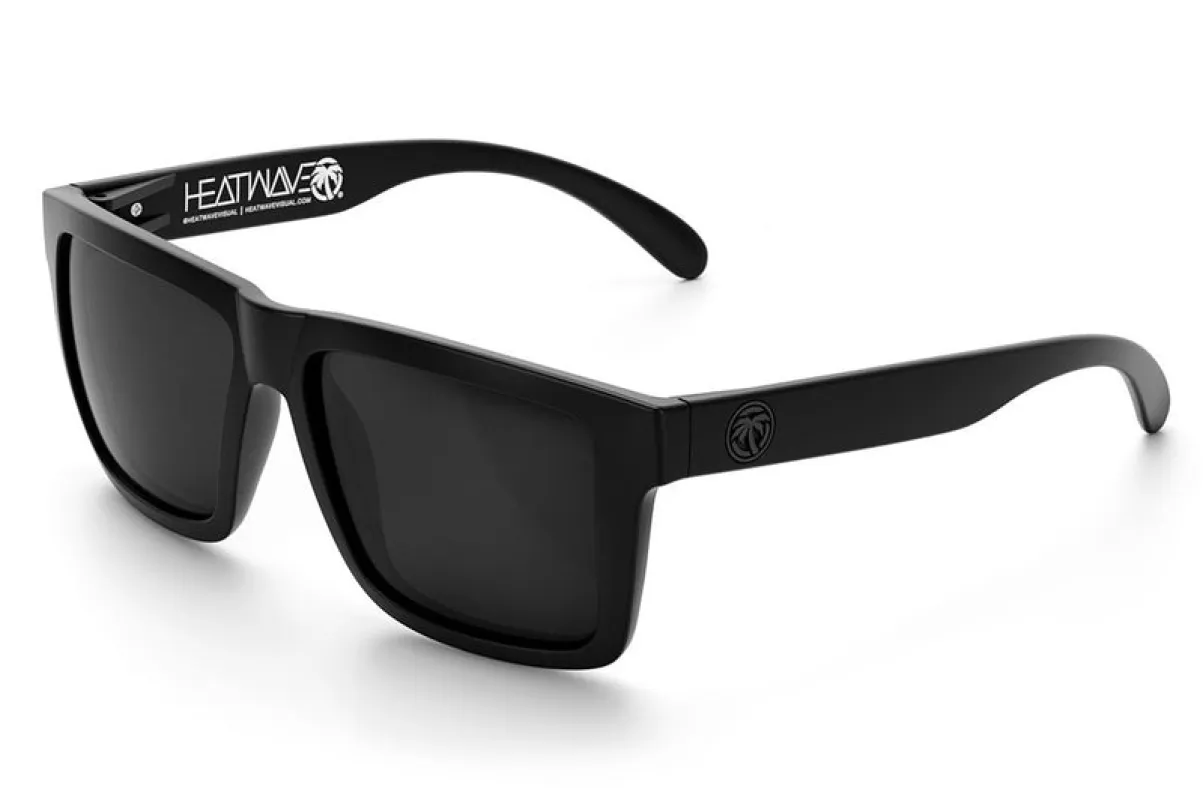 Heat Wave Visual XL VISE Z87 Sunglasses - BLACK FRAME/BLACK LENS sold by Sun Diego Boardshops