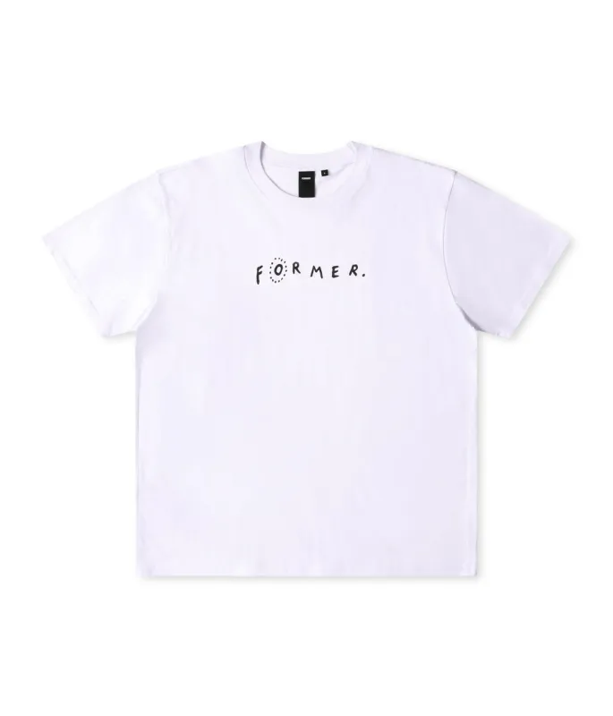 FORMER SKITTISH T-SHIRT - WHITE sold by Sun Diego Boardshops