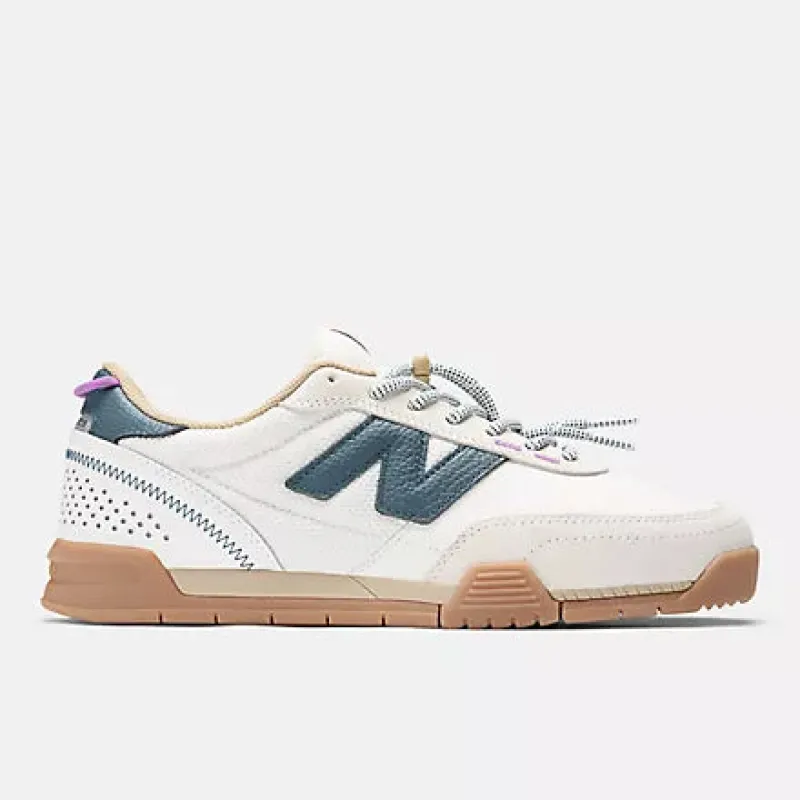 New Balance Numeric 440 V2 Trail Low - SEA SALT/TEAL sold by Sun Diego Boardshops