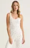 Z-Supply 90'S Pointelle Ditsy Floral Tank - WHITE SHELL sold by Sun Diego Boardshops