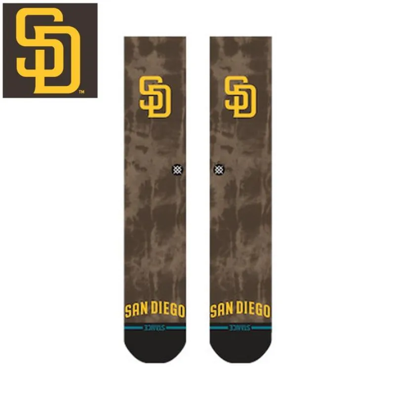 Stance Dye Padres Socks - BROWN sold by Sun Diego Boardshops
