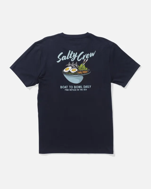 Salty Crew Fish Bowl Premium Tee - NAVY sold by Sun Diego Boardshops