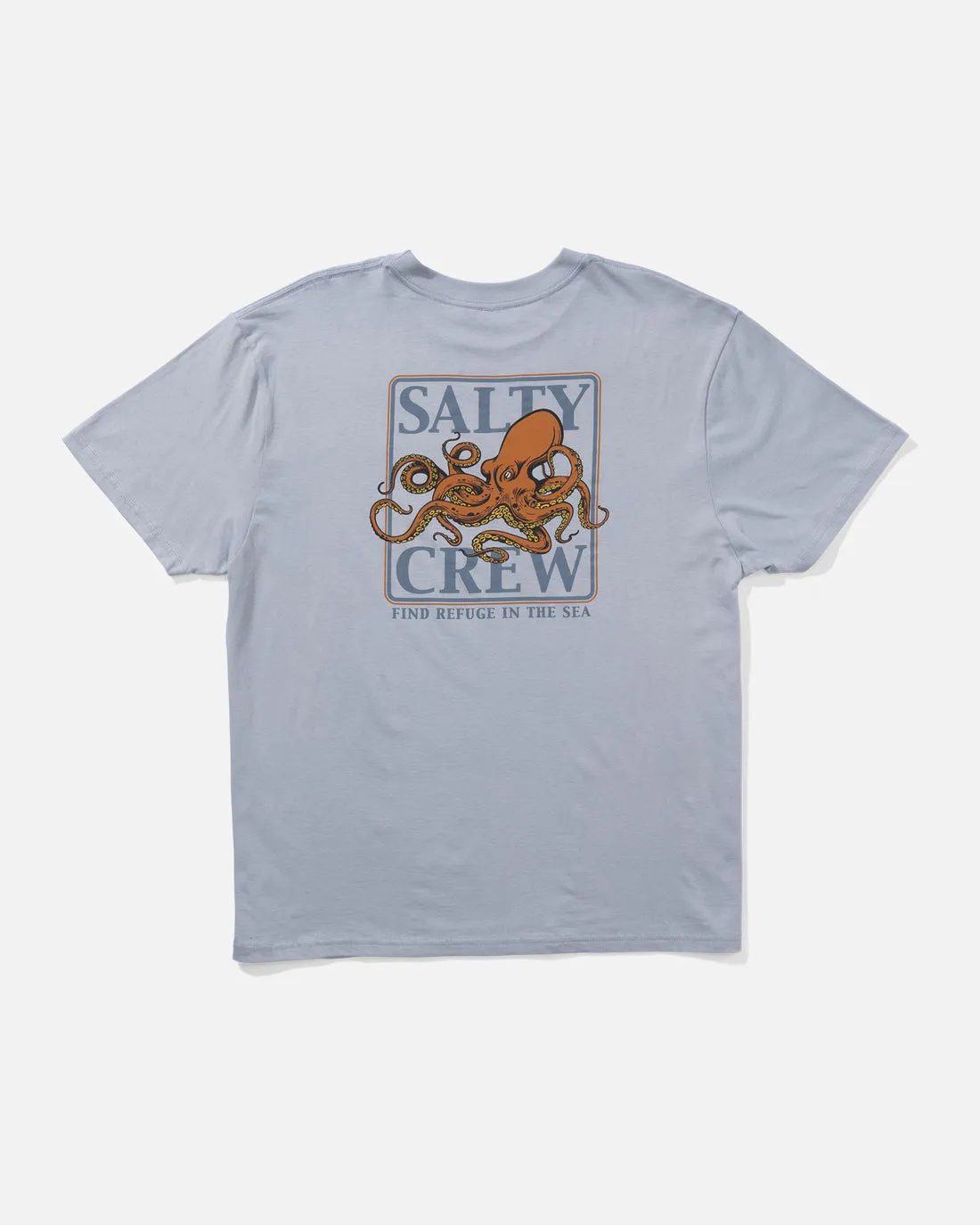 Salty Crew Ink Slinger Classic Tee - BLUE FOG sold by Sun Diego Boardshops
