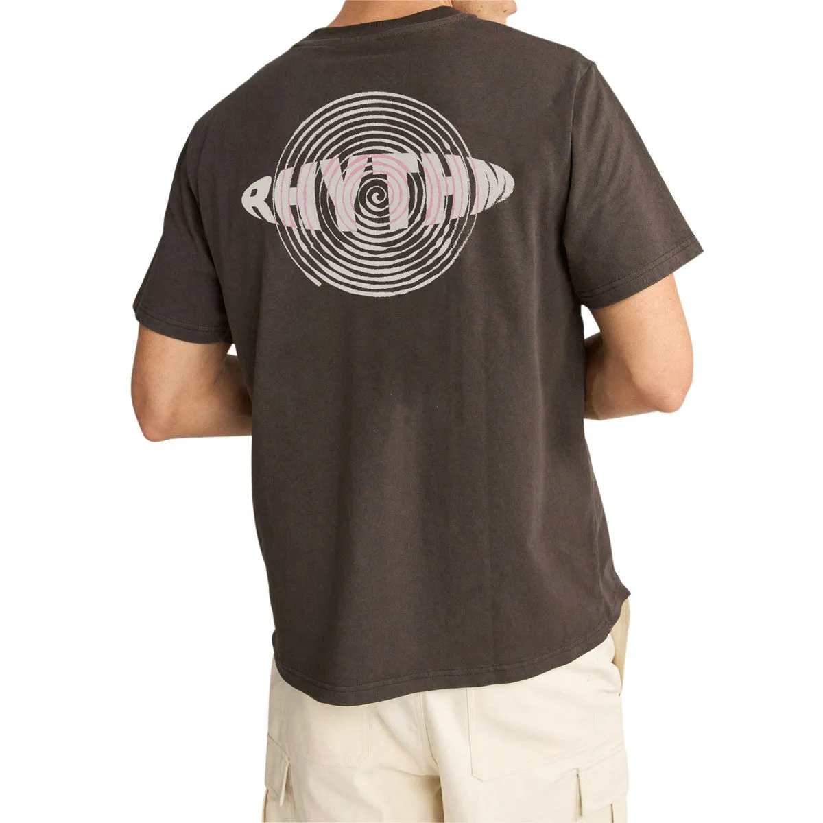 Rhythm Sound Printed Vintage T-Shirt - BLACK sold by Sun Diego Boardshops