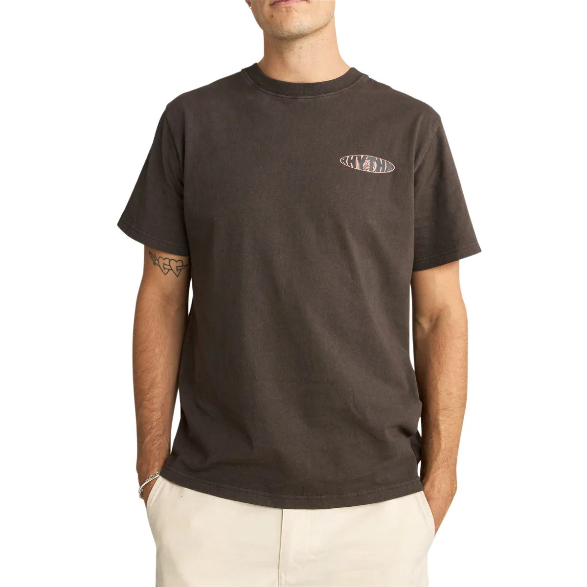 Rhythm Sound Printed Vintage T-Shirt - BLACK sold by Sun Diego Boardshops product image thumbnail 2