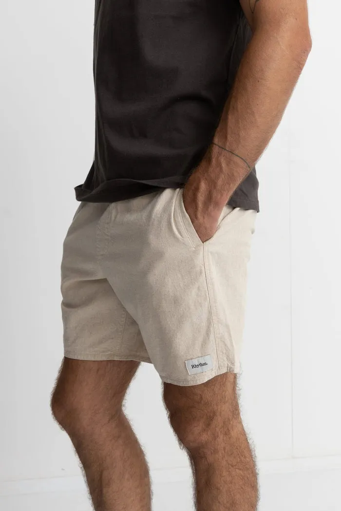 Rhythm Classic Linen Jam Short - SAND sold by Sun Diego Boardshops product image thumbnail 2