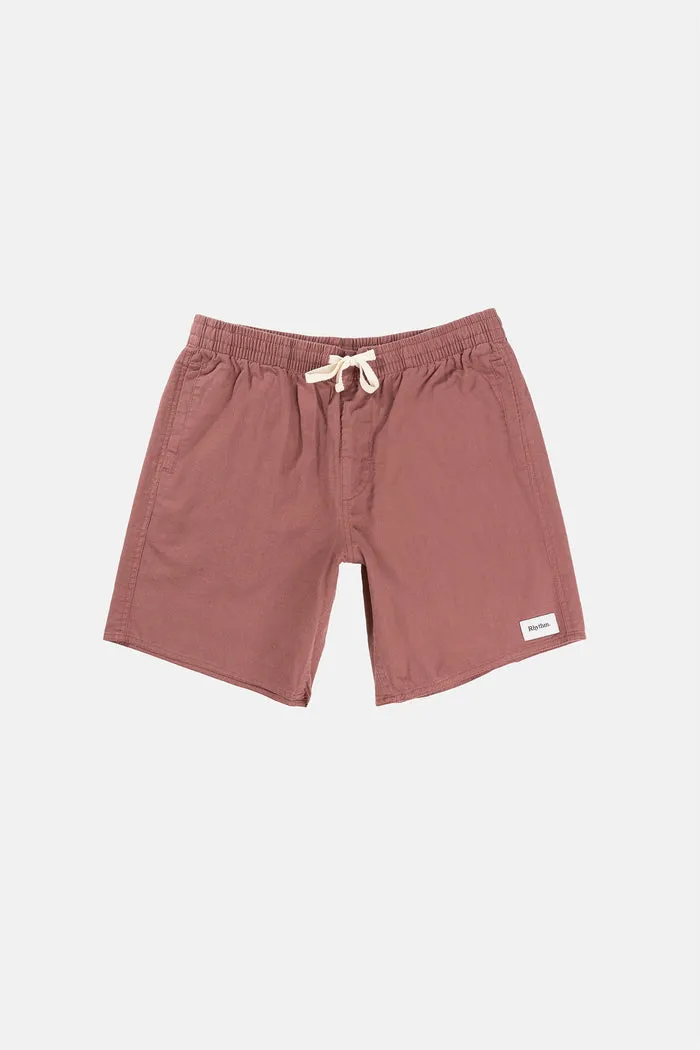 Rhythm Classic Linen Jam Short - MERLOT sold by Sun Diego Boardshops