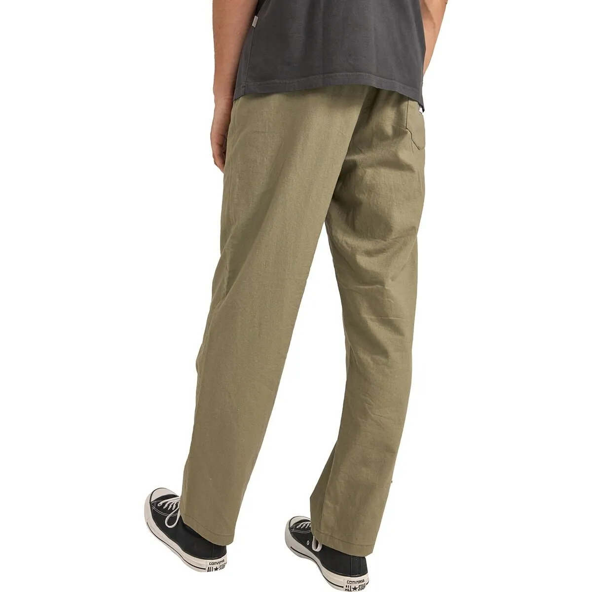 Rhythm Linen Jam Pant - OLIVE sold by Sun Diego Boardshops product image thumbnail 2