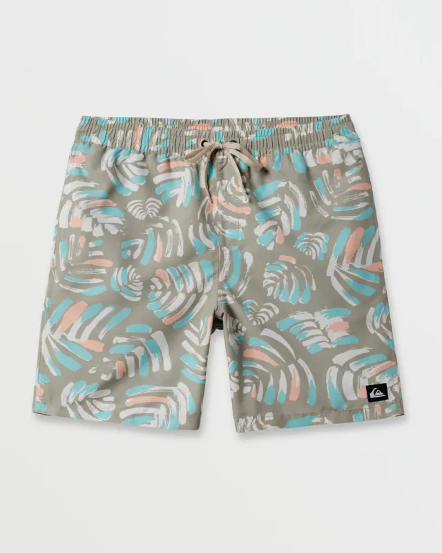 Quiksilver Everyday Mix 17" Swim Trunks - PALE ALOE sold by Sun Diego Boardshops