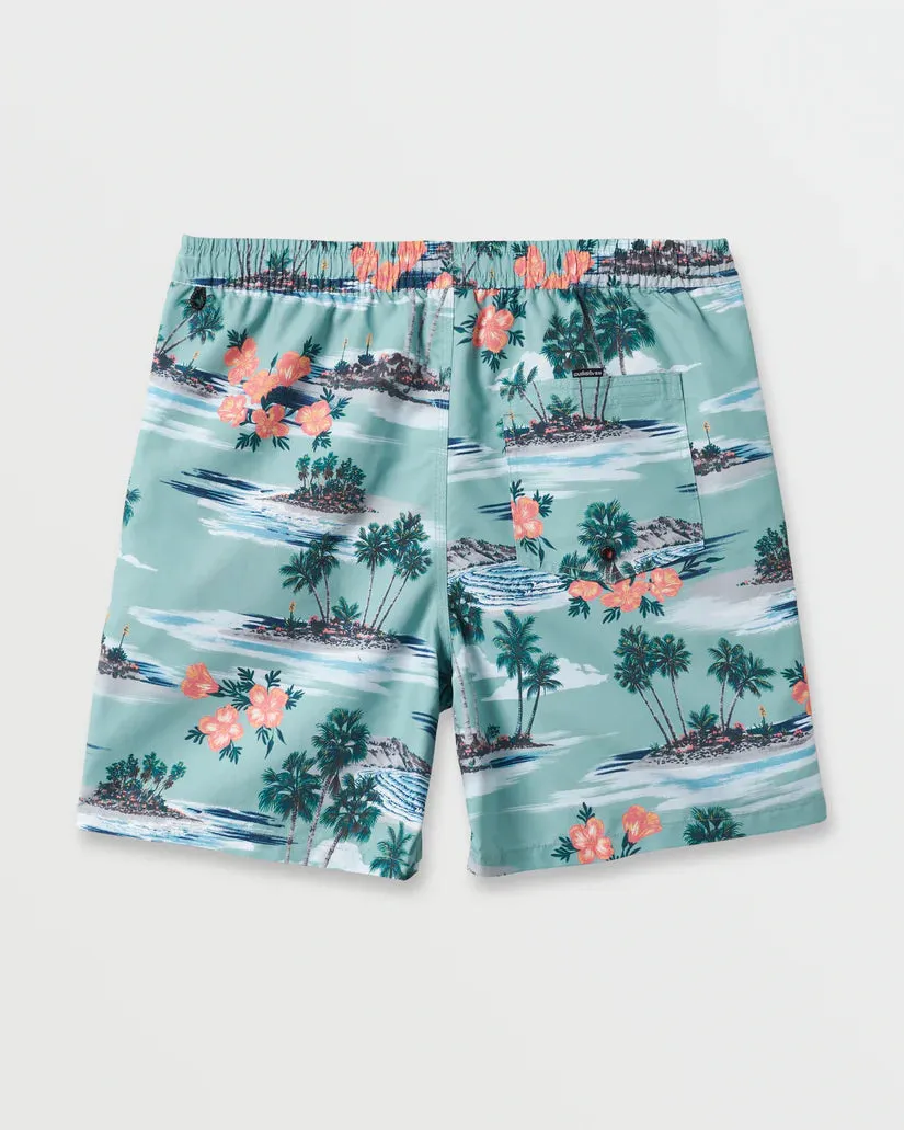Quiksilver Everyday Mix 17" Swim Trunks - JADE sold by Sun Diego Boardshops product image thumbnail 2