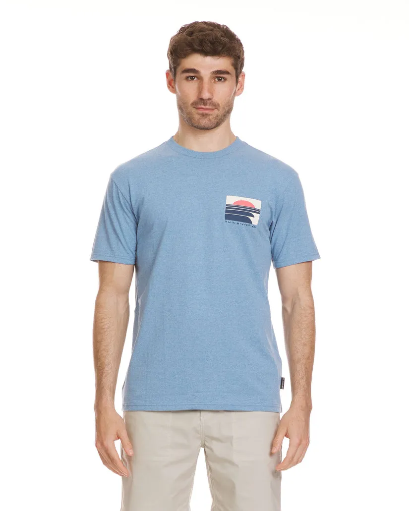 Quiksilver Incoming T-Shirt - NIAGARA HEATHER sold by Sun Diego Boardshops product image thumbnail 2