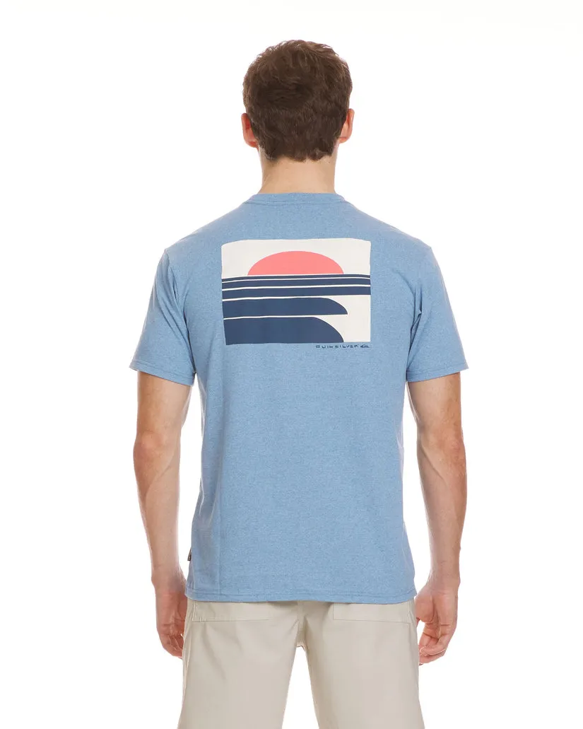 Quiksilver Incoming T-Shirt - NIAGARA HEATHER sold by Sun Diego Boardshops