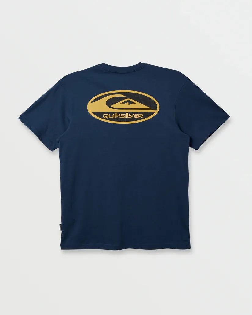 Quiksilver Stretch Link T-Shirt - NAVY sold by Sun Diego Boardshops