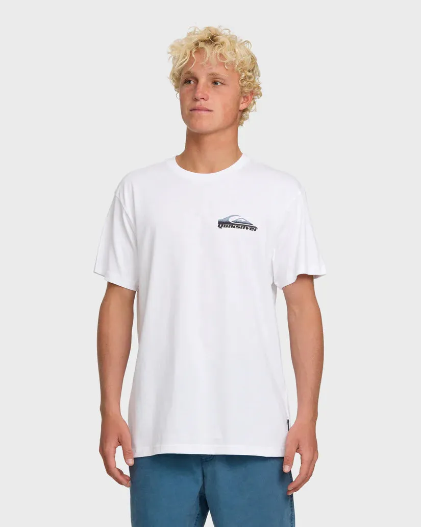 Quiksilver Speed Spray T-Shirt - WHITE sold by Sun Diego Boardshops product image thumbnail 2