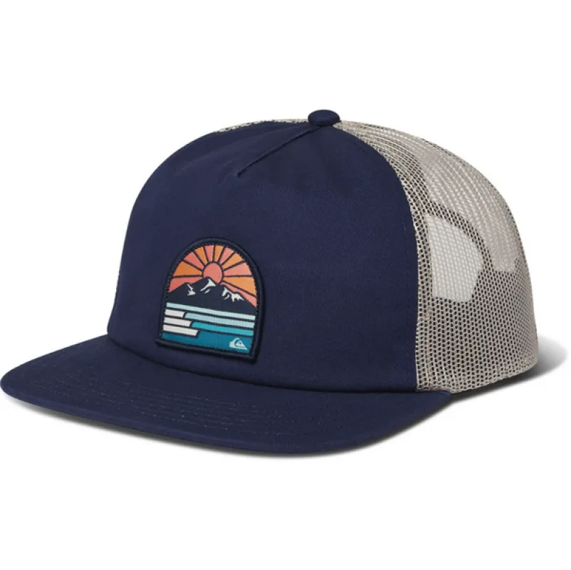 Quiksilver Slow Glider Trucker Hat - NAVY sold by Sun Diego Boardshops