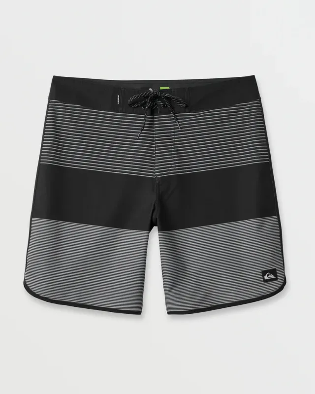 Quiksilver Surfsilk Tijuana 19" Boardshorts - BLACK sold by Sun Diego Boardshops