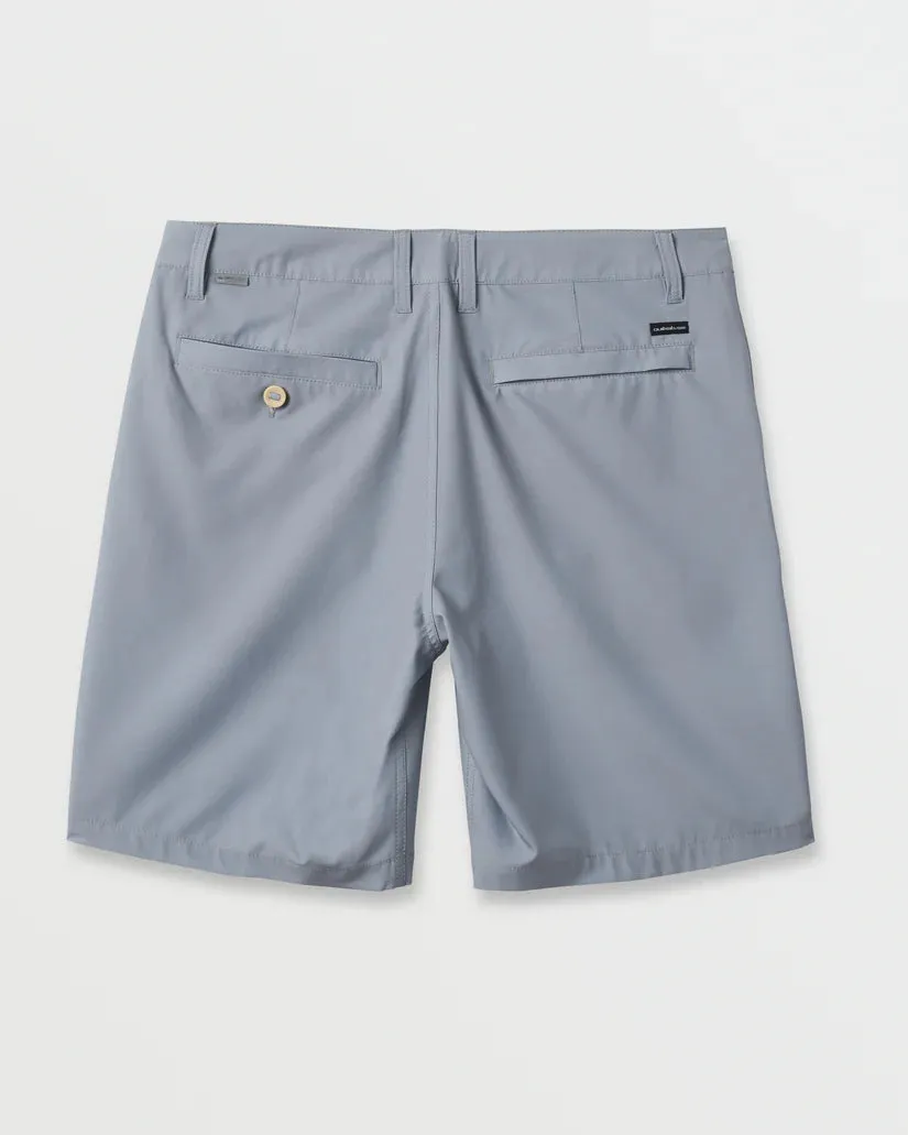 Quiksilver Union Amphibian 20" Hybrid Shorts - SMOKE GREY sold by Sun Diego Boardshops product image thumbnail 2