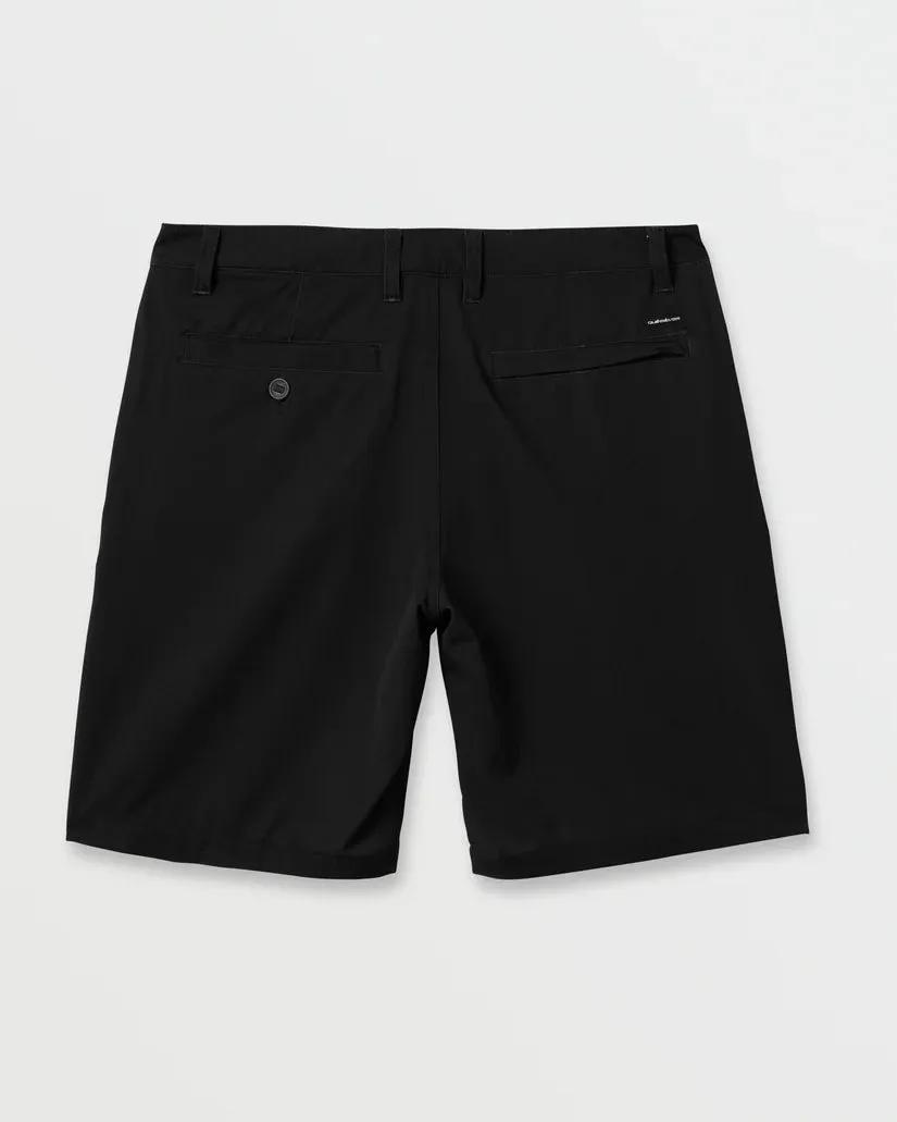 Quiksilver Union Amphibian 20" Hybrid Shorts - BLACK sold by Sun Diego Boardshops product image thumbnail 2